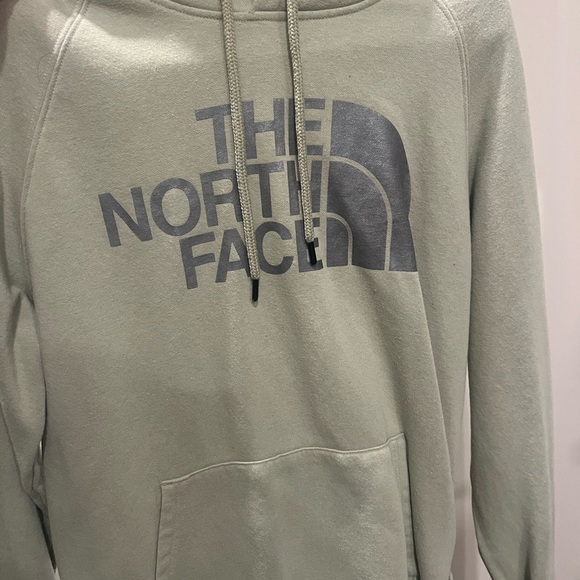 The North Face Green Hoodie Med - Picture 1 of 2